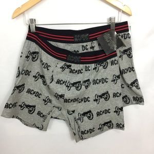 NWT ACDC rock band men’s underwear size large